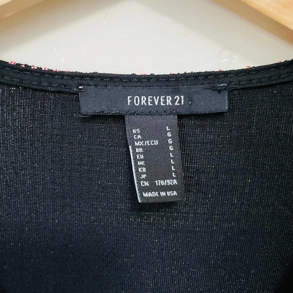 Forever 21 Pink Shimmer Long Sleeve Party Dress - Picture 6 of 9